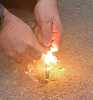 Workshop Feuer machen mit Feuerstahl